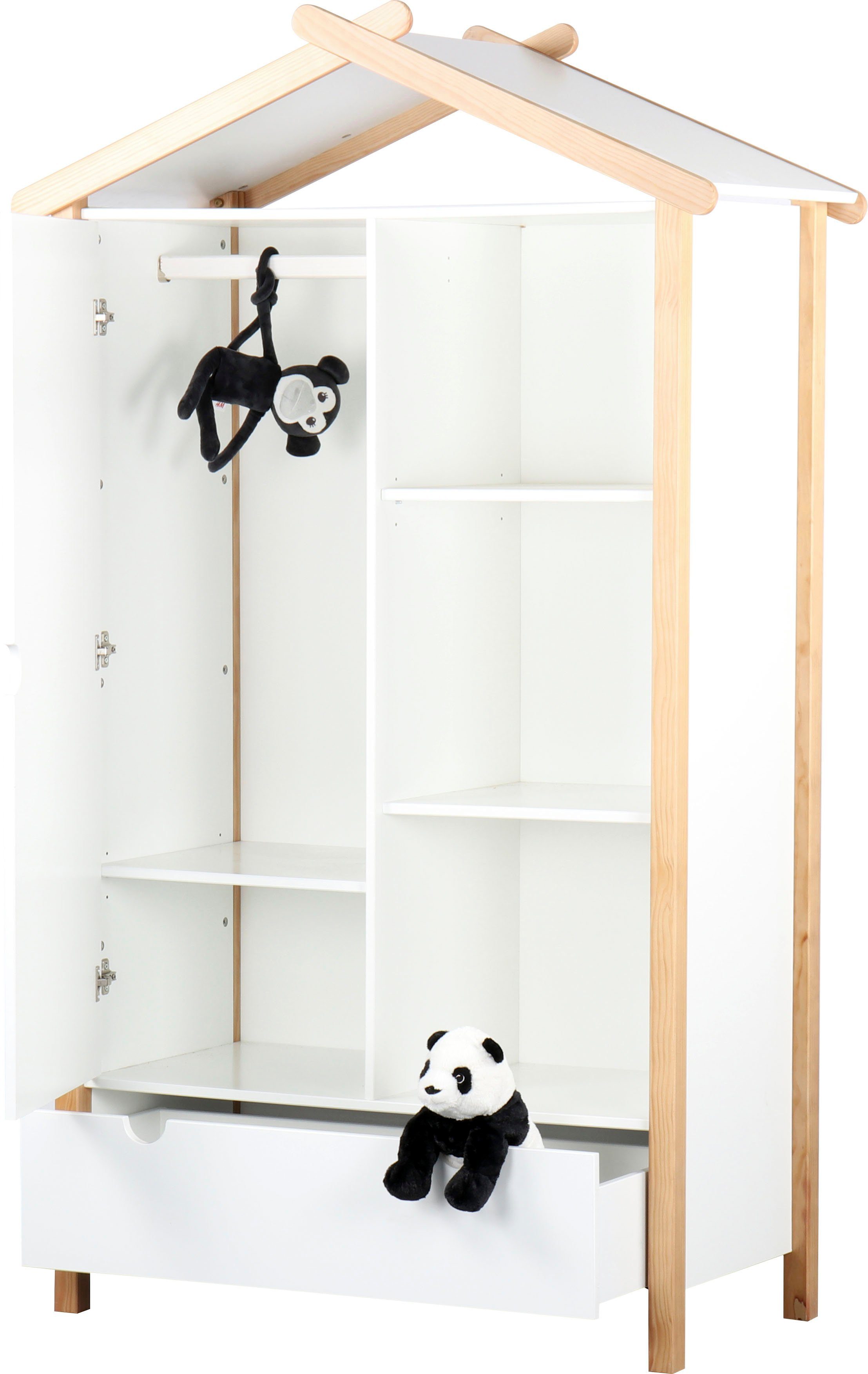 MÖBILIA Kleiderschrank Dolidoo für das Kinderzimmer