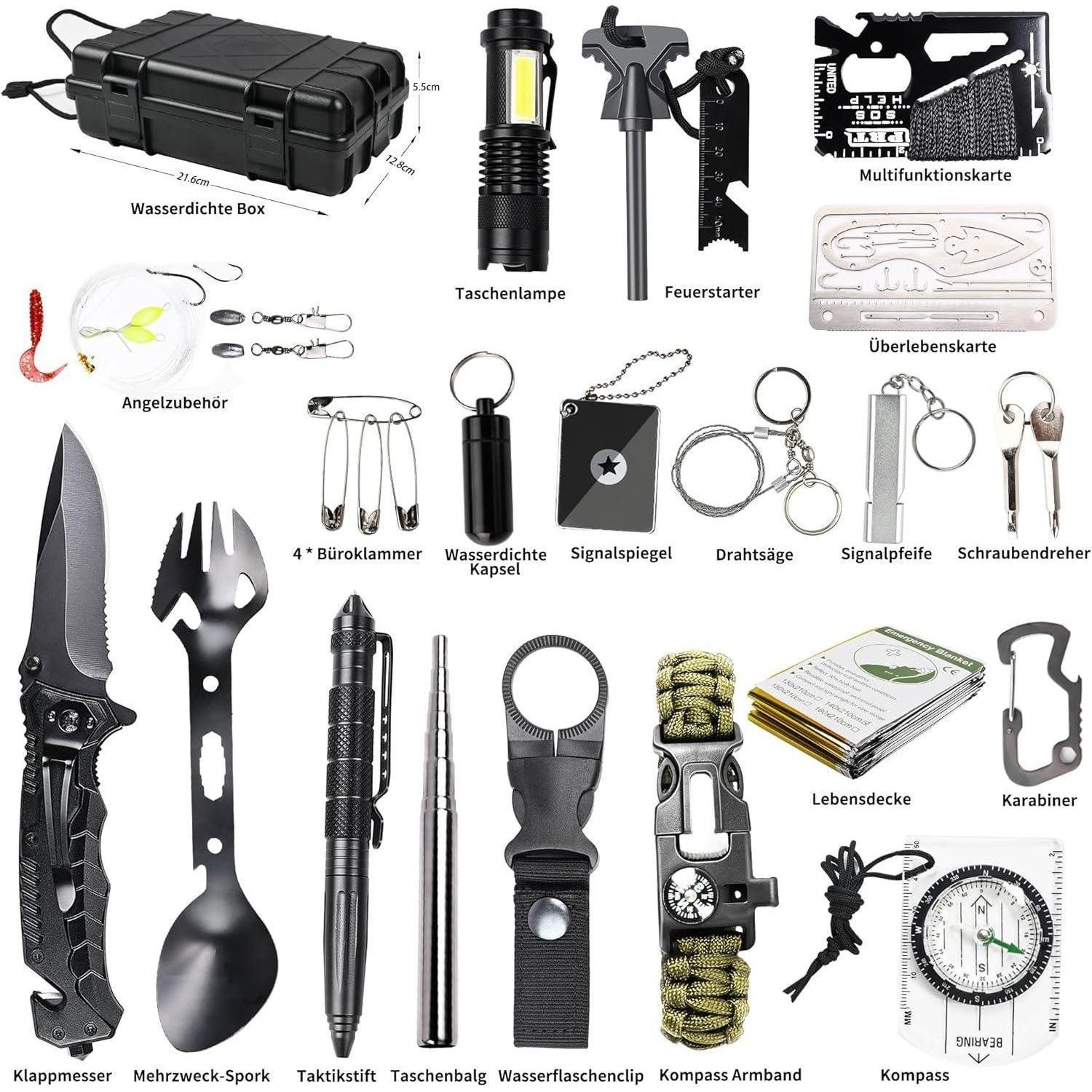 LuxusKollektion Campingstuhl Survival Kit 21 in günstig online kaufen