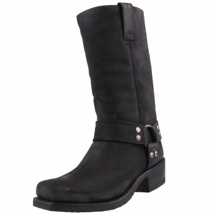 Sendra Boots 8833-Nobuk Negro Hidro Stiefel