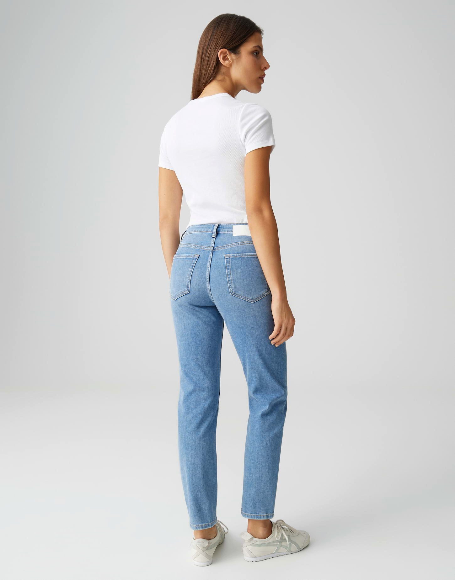OPUS Skinny-fit-Jeans Hose Denim Elma clever