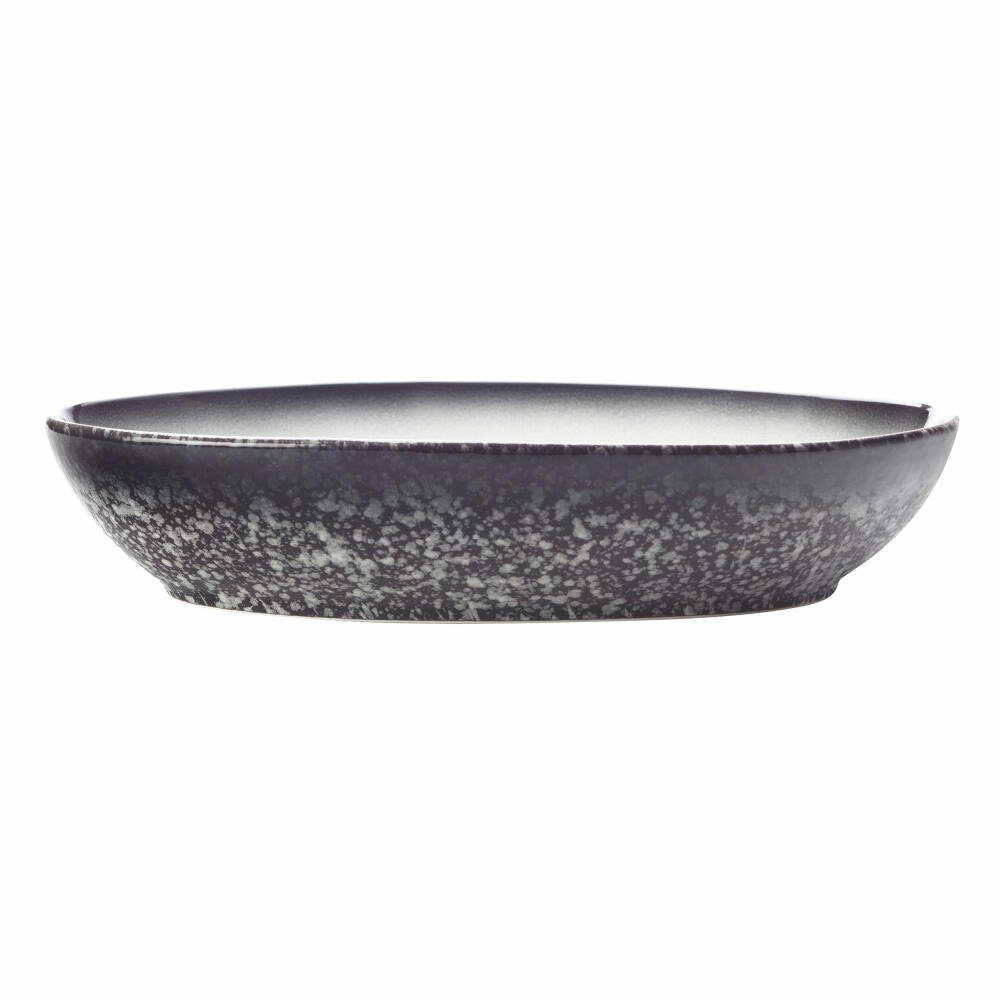 Maxwell & Williams Schale Caviar Granite Oval 25 x 17 cm