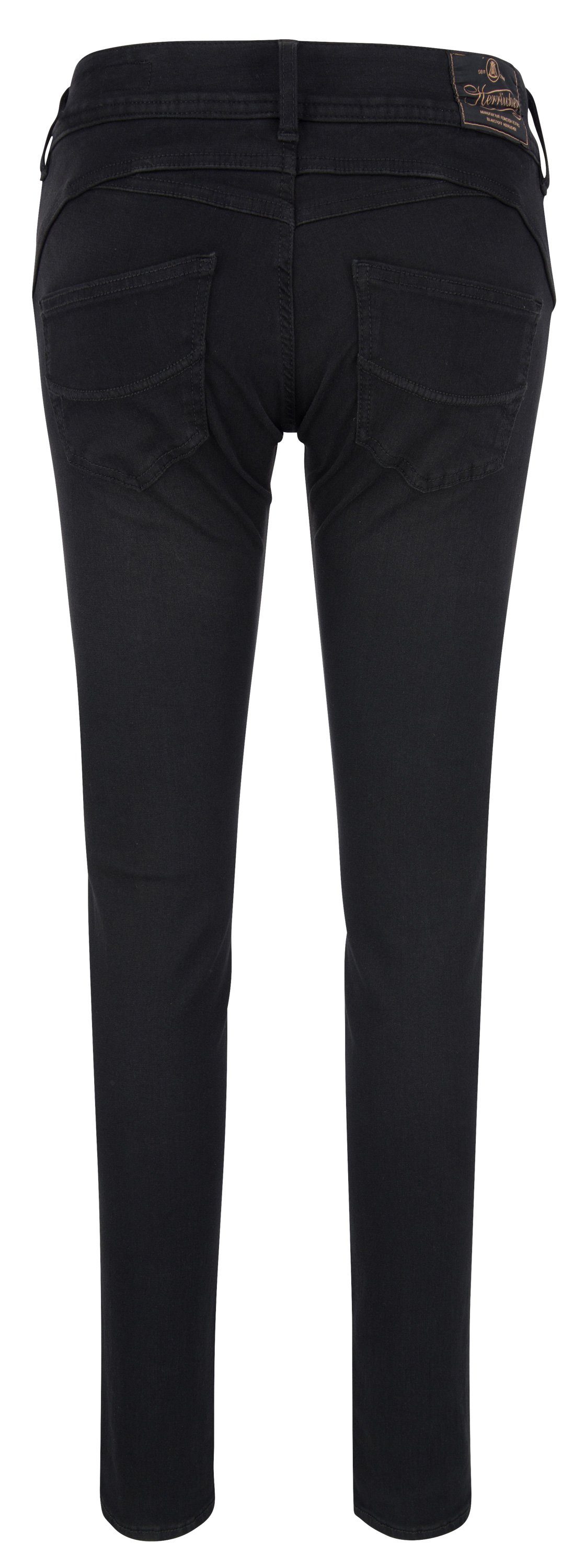 Herrlicher Stretch-Jeans HERRLICHER GILA Slim Reused Denim Black tempest 5606-RD505-671