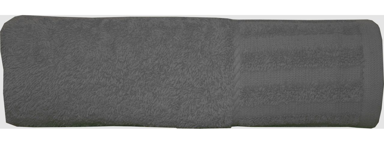 Seestern Handtücher Gästetuch uni schwarz schwarz, 30 x 50 cm