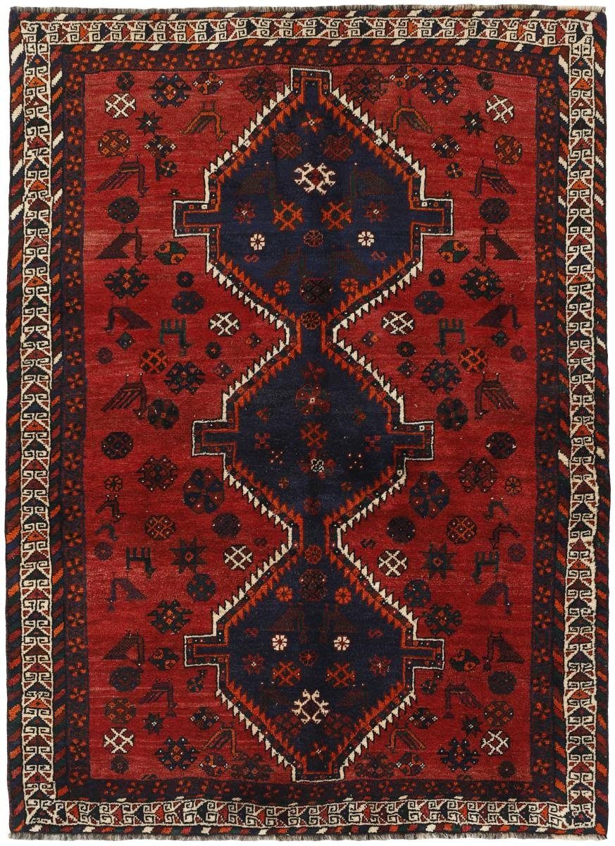 Orientteppich Shiraz 150x213 Handgeknüpfter Orientteppich Trading, / Höhe: mm Nain rechteckig, 10 Perserteppich
