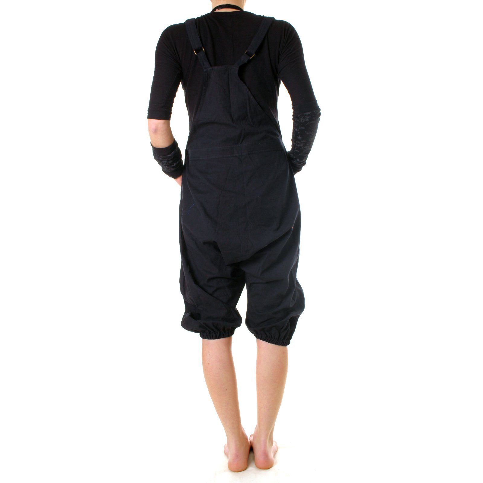 Vishes Latzhose Kurze Harems Latzhose aus günstig online kaufen