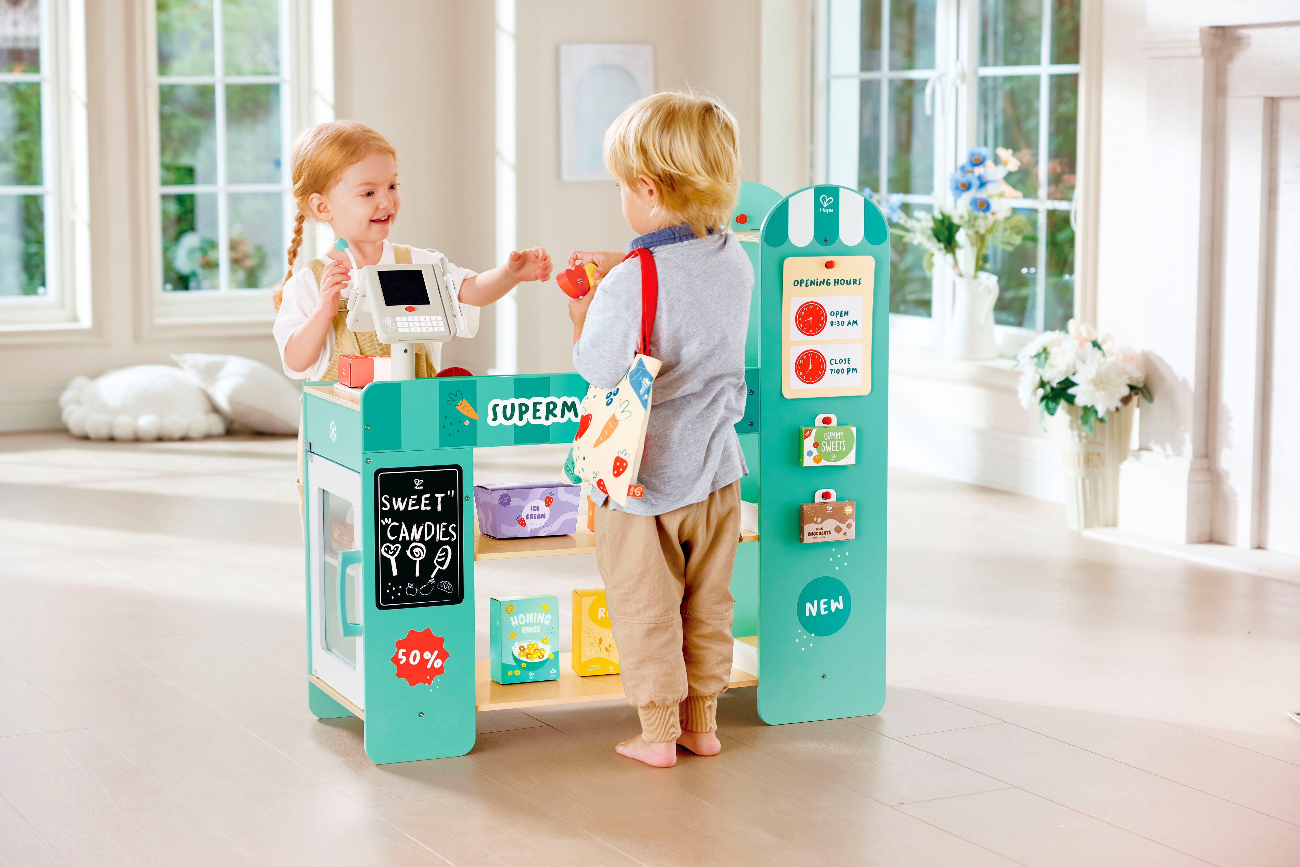 Hape Kaufladen Intelligenter Supermarkt