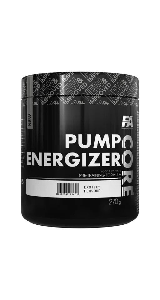 Fitness Authority FA Nutrition Core Pump Energizer 270g - Fruit Massage Pulver, 270 g, Pulver