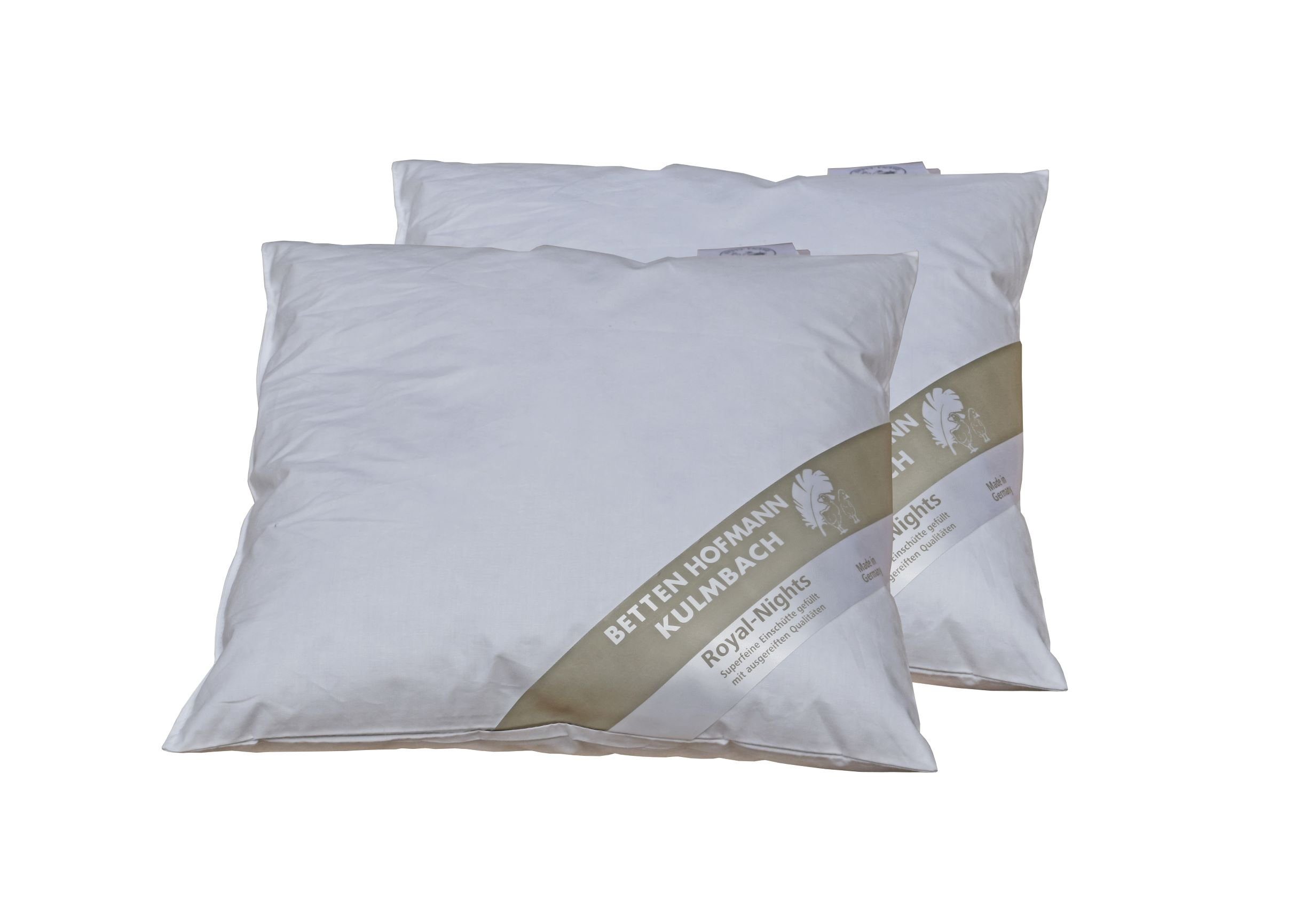 Betten Hofmann Federkissen 2 Stück Betten Hofmann Federkissen Kleinkissen K günstig online kaufen