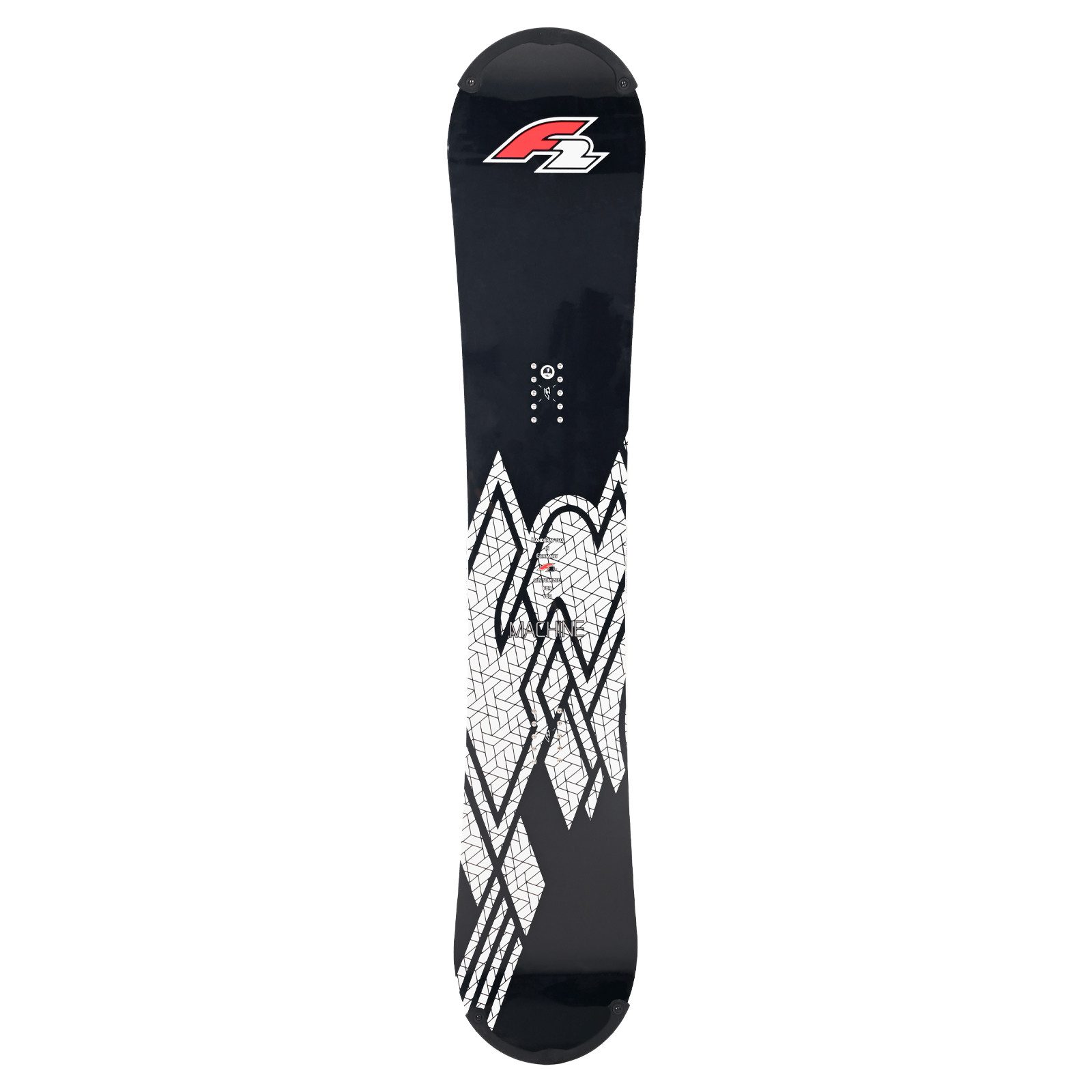F2 Snowboard F2 Set Snowboard Rental Machine mit Protector 168xw cm + Bindung L