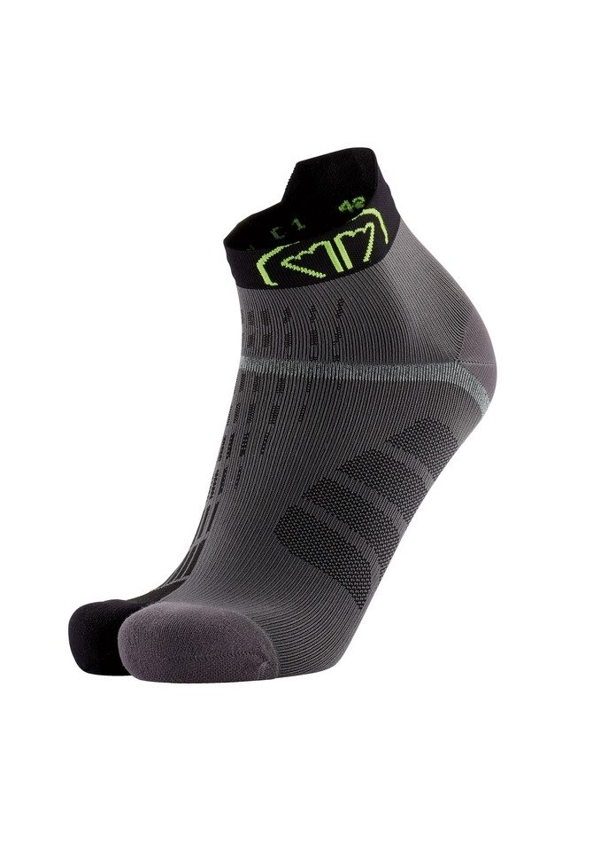 Sidas Laufsocken T-FREE® RUN - Laufsocken - Grey/Black