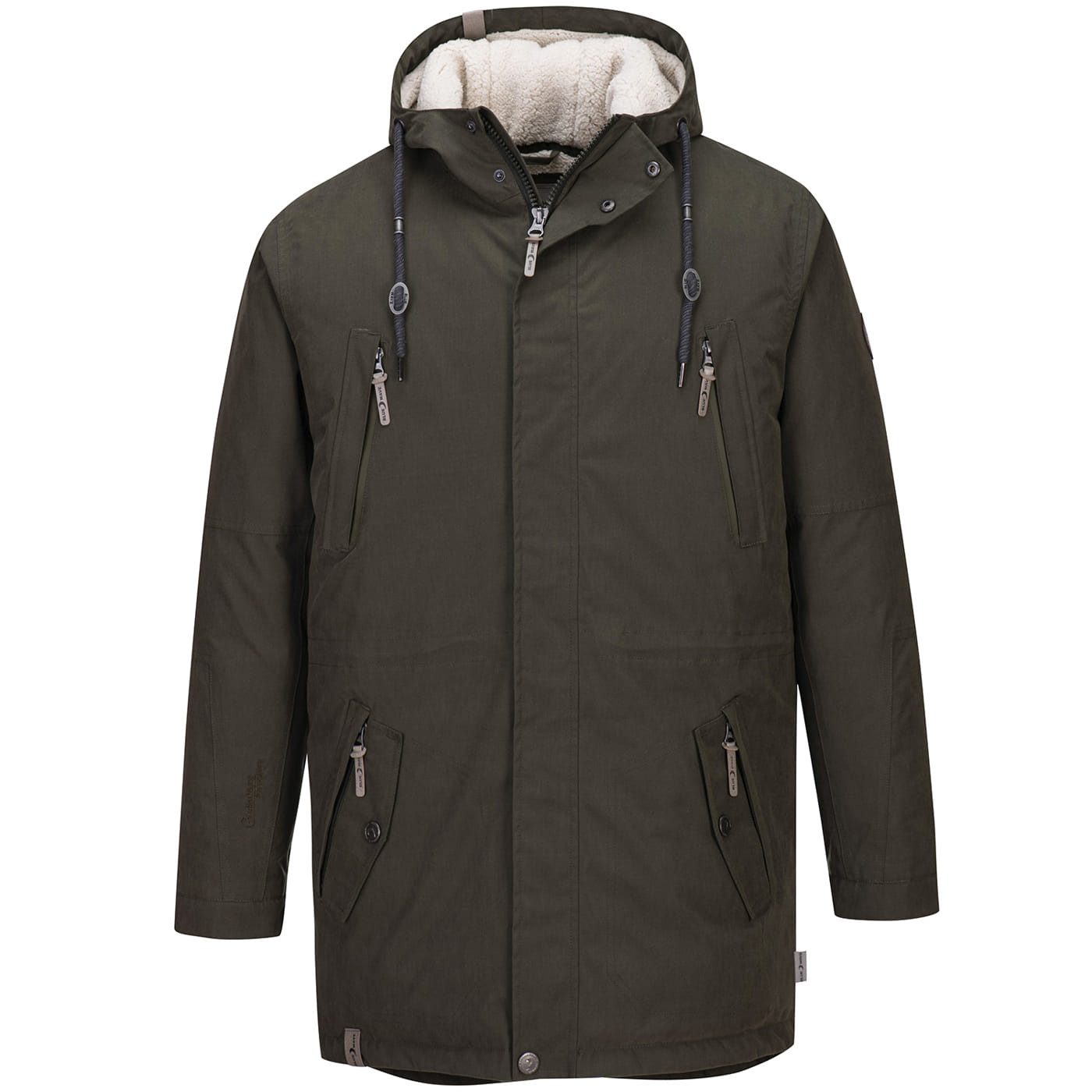 RennerXXL Winterjacke Blue Wave Kuddel Parka günstig online kaufen
