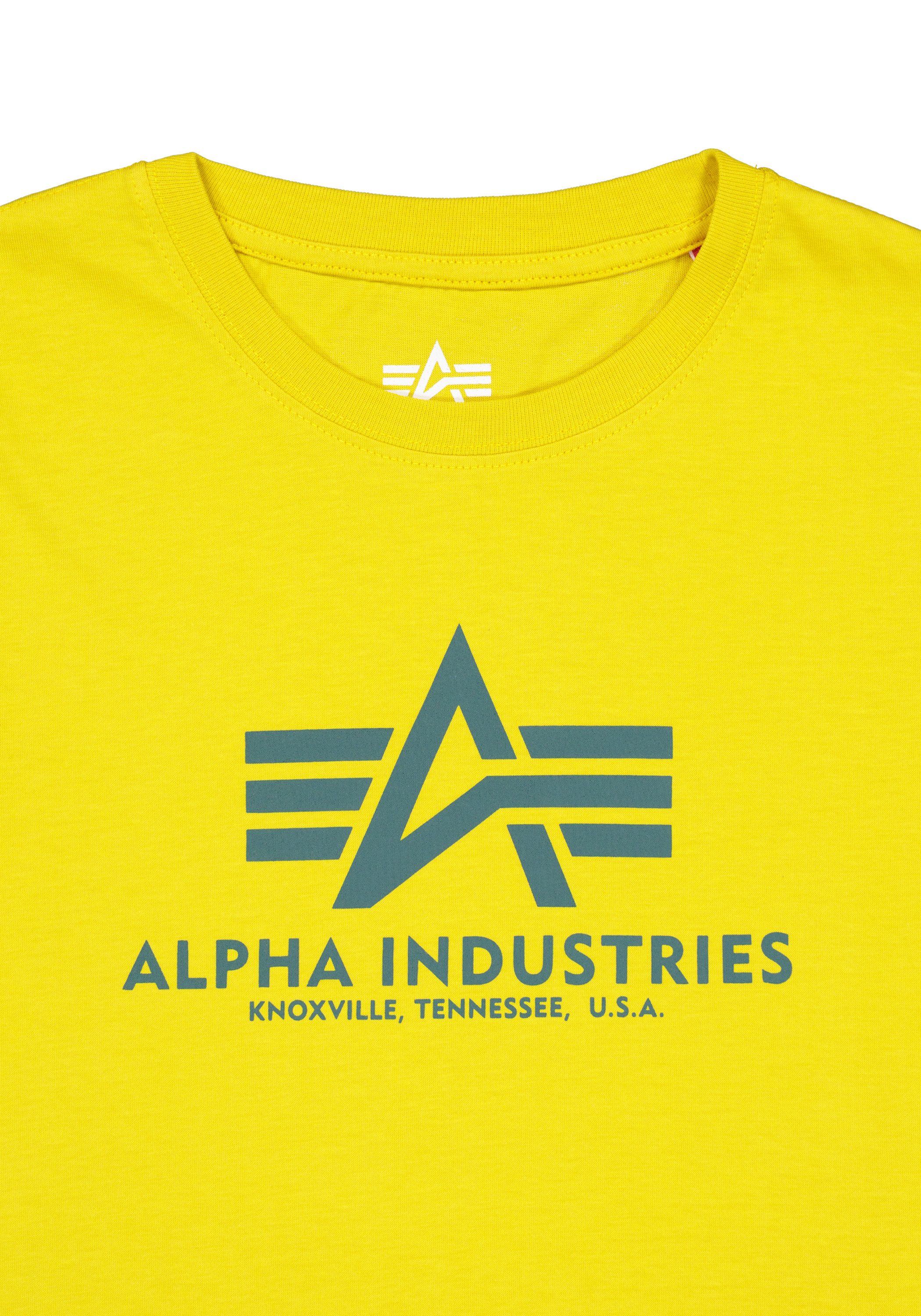 Alpha Industries T-Shirt Basic T-Shirt BL K