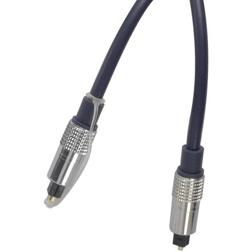 Kash Toslink-LWL-Kabel Toslink-Stecker an Toslink-Stecker 1 m 30L525 Audio- & Video-Kabel, (1.00 cm), vergoldete Steckkontakte