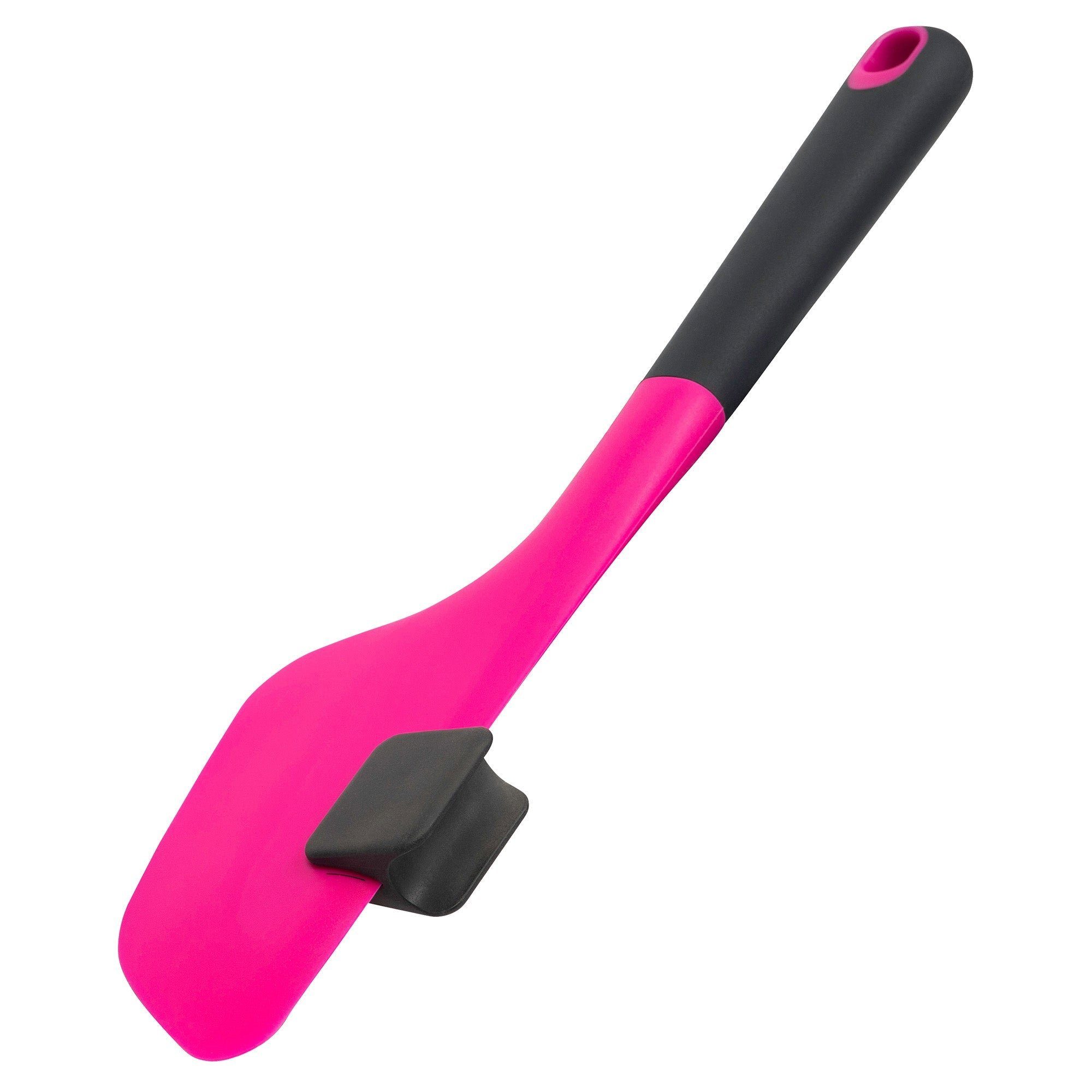 Mixcover Küchenmaschinen-Adapter KochFix Multifunktionaler Dreh-Spatel für Thermomix® TM6 TM5 TM31 zum einfachen Ausschaben und Entleeren des Mixtops Pink