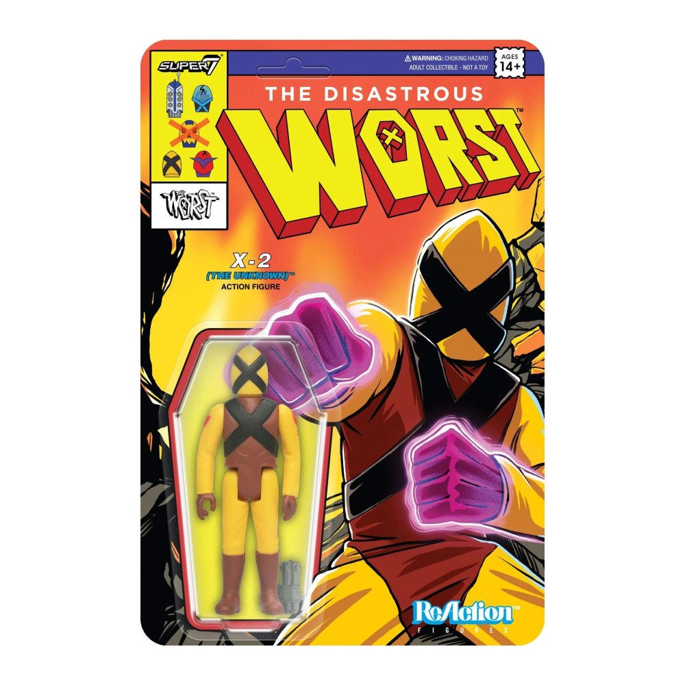 Actionfigur The Worst ReAction Actionfigur Wave 05 Mutant Team X2 The Unknown 10 c