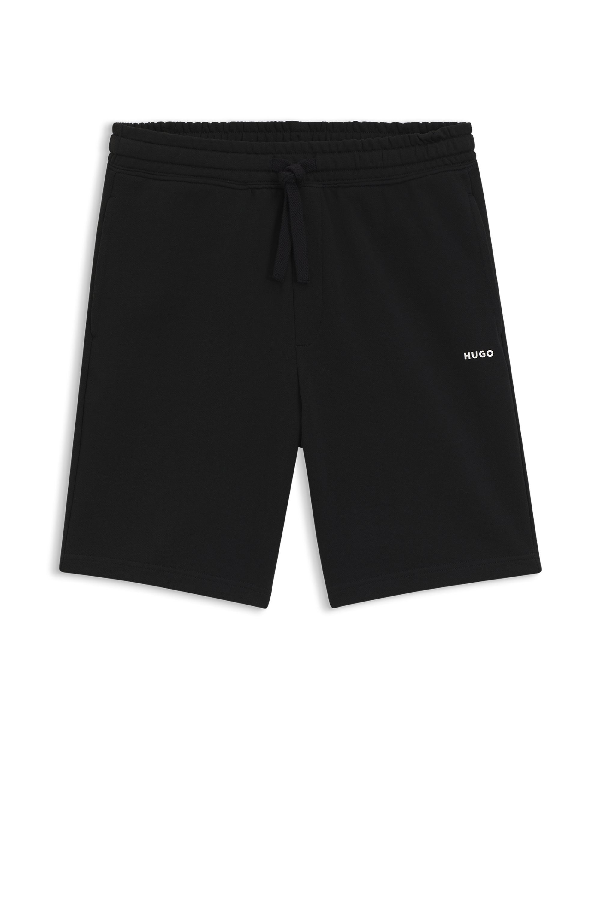 HUGO Sweatshorts Dayono Relaxed Fit, Elastikbund, reine Baumwolle – Bild 4 von 5