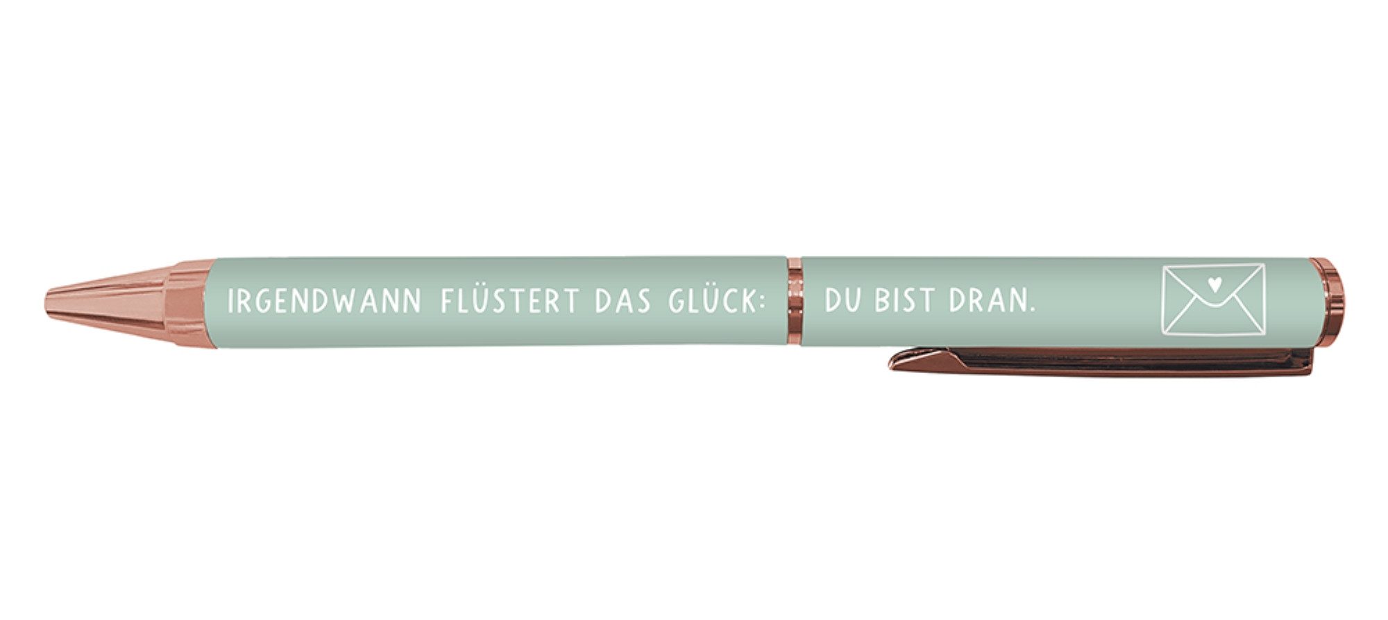 Grafik Werkstatt Drehkugelschreiber Grafik-Werkstatt Kugelschreiber Drehmechanik, schwarze Mine, (1-tlg), Drehmechanik