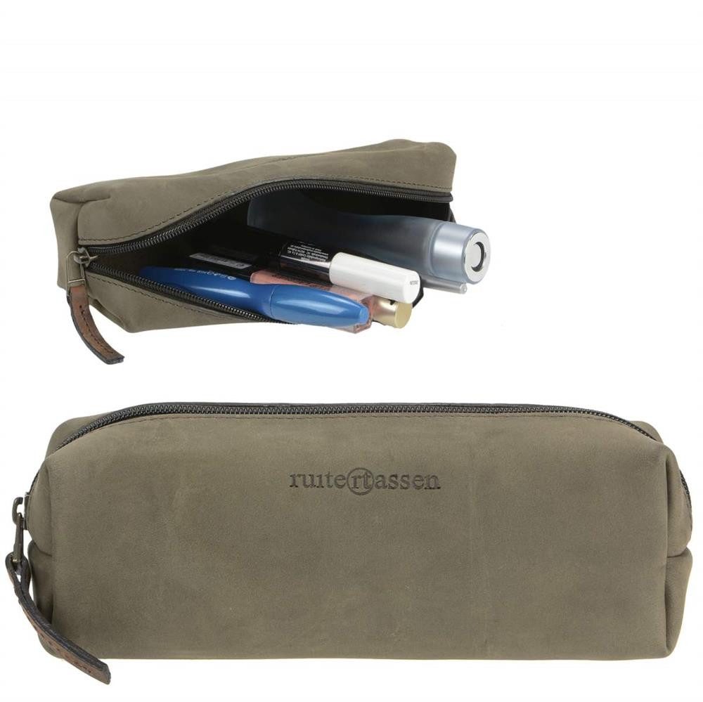 Ruitertassen Federmäppchen Leisure, Stiftrolle, Schlamper 22x8cm, Leder mit samtiger Oberfläche