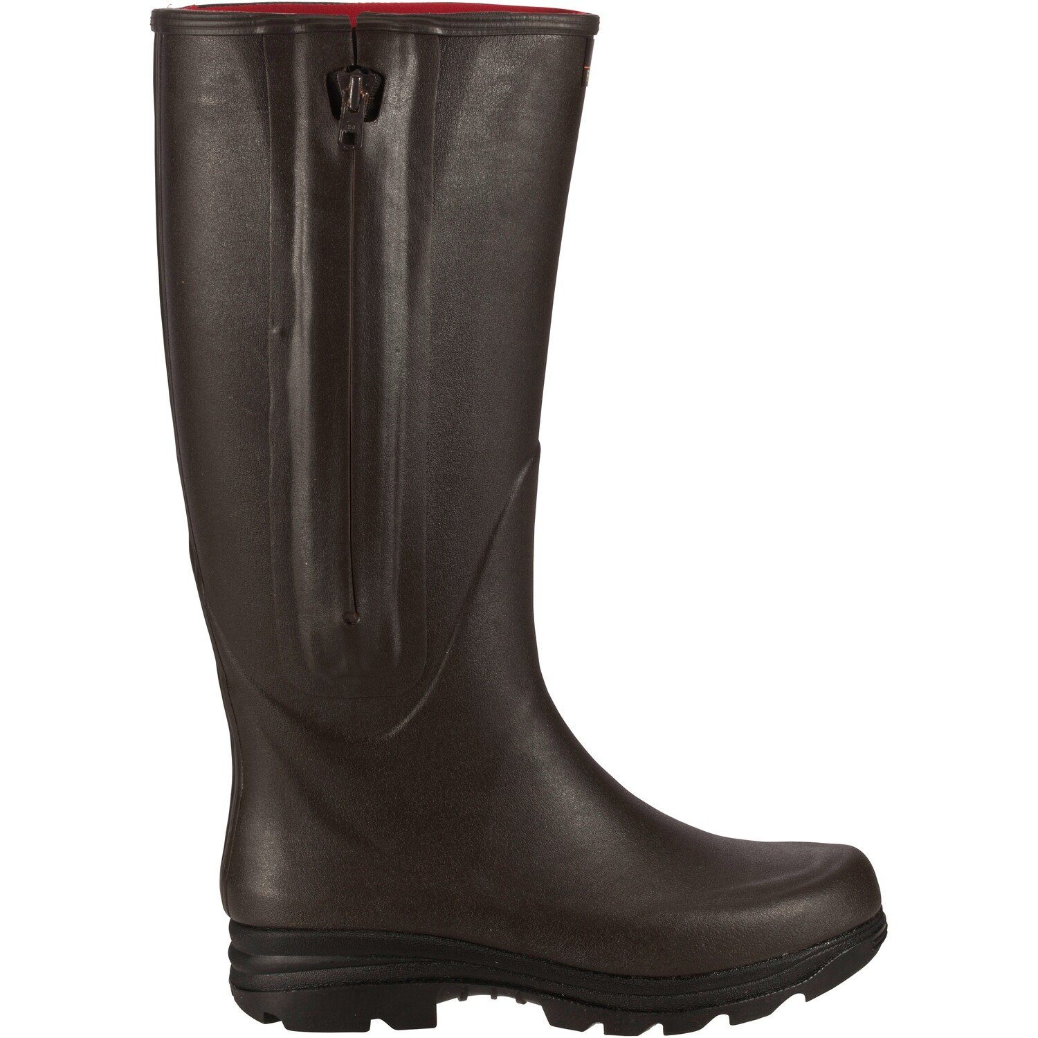 Parforce Essential Gummistiefel mit Reißverschluss und Neoprenfutter Gummistiefel Herausnehmbare Innensohle, Stoßdämpfend, Wärmeisolation