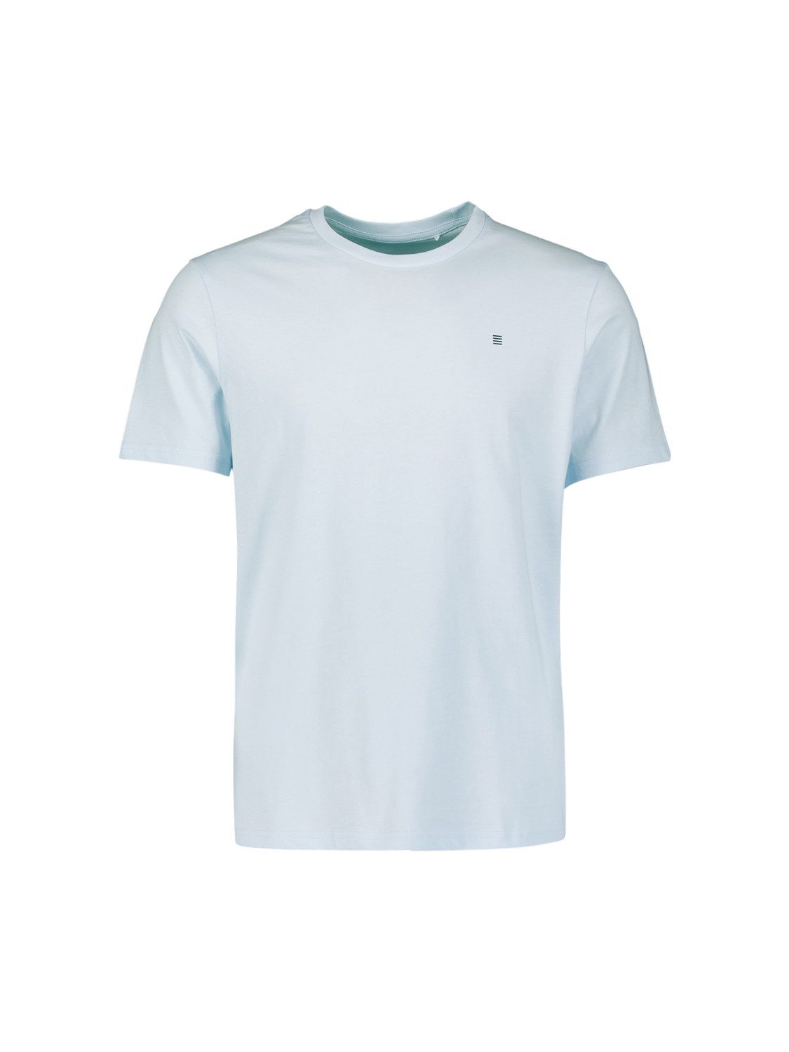 NO EXCESS Kurzarmshirt T-Shirt Crewneck Solid Basic - T-Shirt Herren - Basicshirt