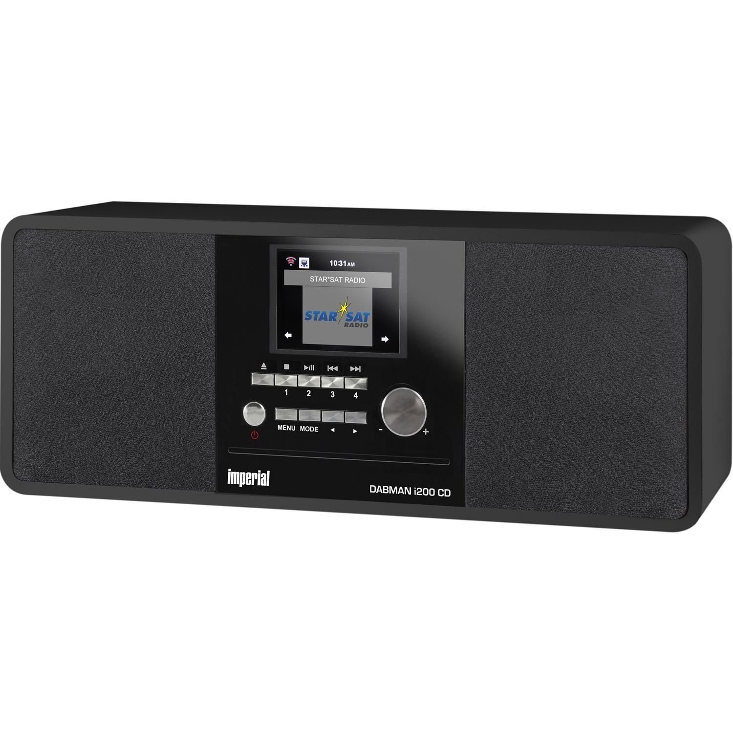 IMPERIAL mit W, (DAB), CD-Player Sound, UKW by UKW, Digitalradio DABMAN CD TELESTAR Internetradio, (DAB) mit i200 (Digitalradio RDS, 20 (Stereo WLAN)