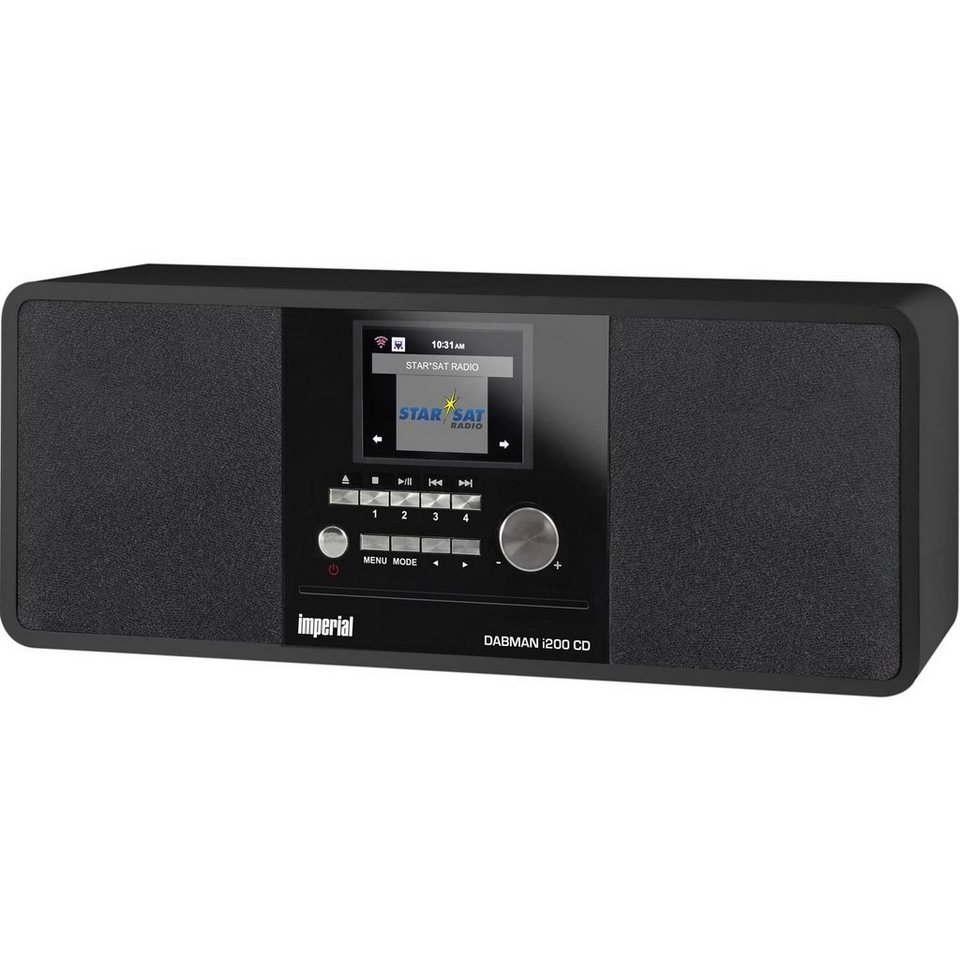 mit (Stereo TELESTAR UKW (DAB) RDS, mit 20 (Digitalradio IMPERIAL Internetradio, UKW, W, (DAB), DABMAN Sound, WLAN) CD-Player Digitalradio by i200 CD
