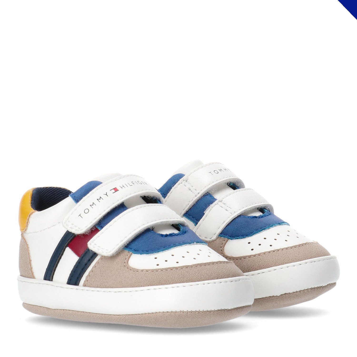 Tommy Hilfiger Krabbelschuh Sneaker, Babyschuh mit Klettverschluss