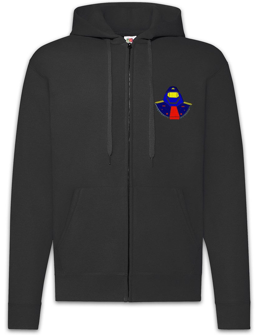 Sweatjacke Miles Mayhem Zipper Hoodie M.A.S.K. Vemom Kult TV Series Retro 80s