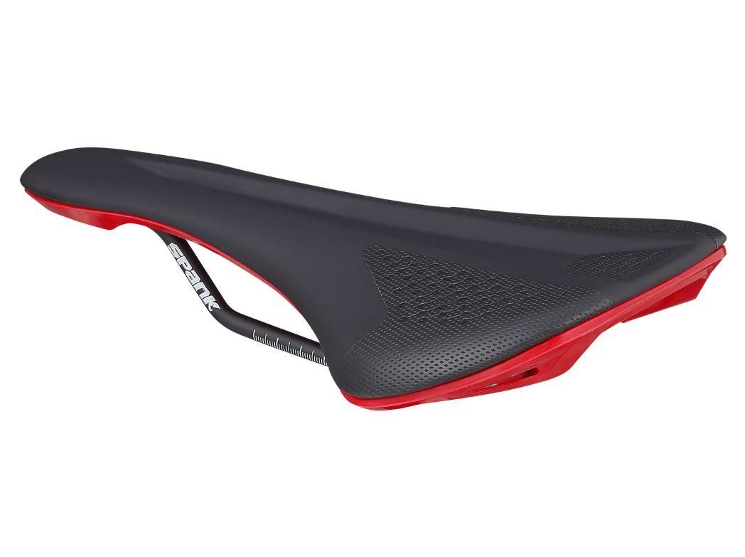 SPANK Fahrradsattel Spank Sattel Spike 160 Saddle Black/Red