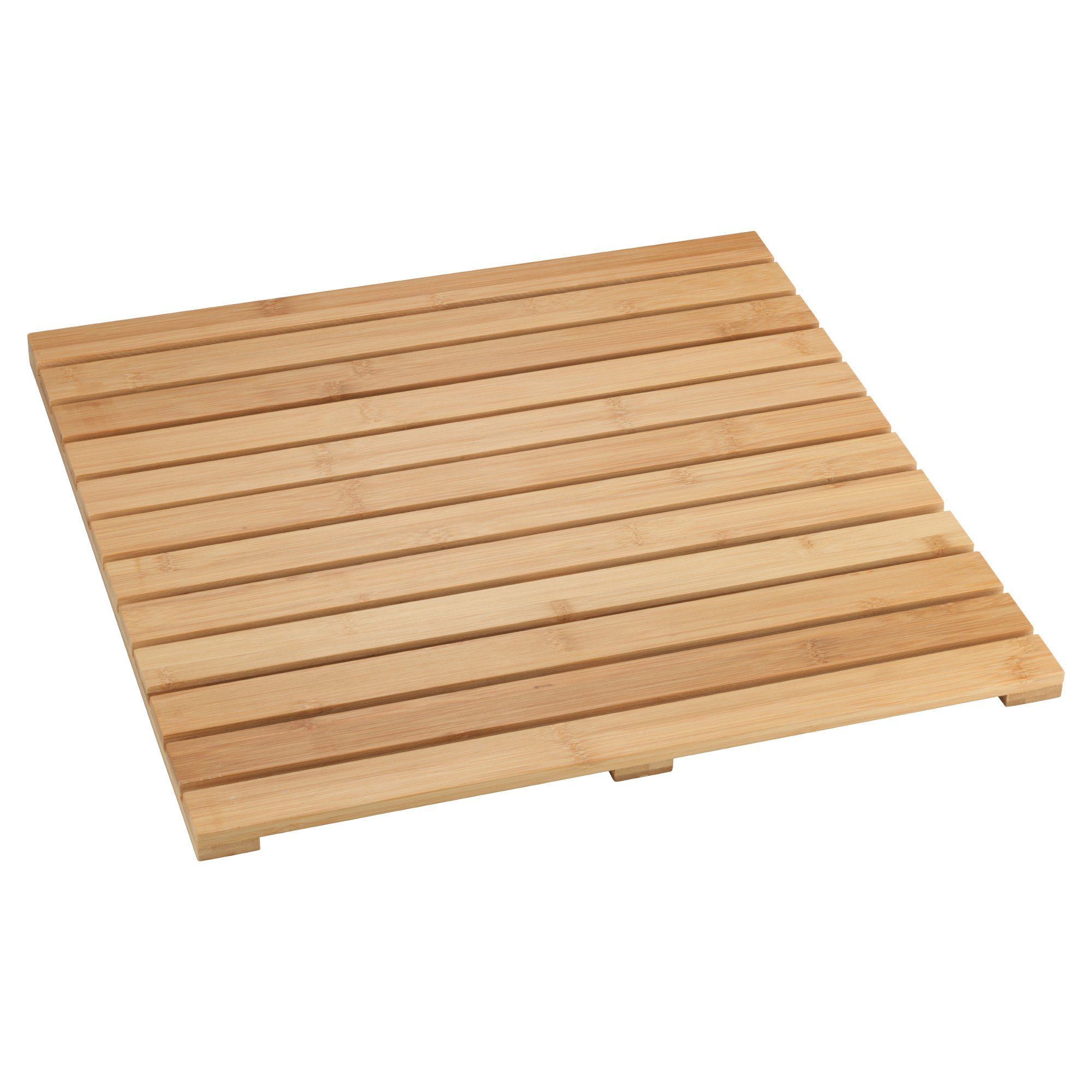 Basera® Badaccessoire-Set Bambus Dusch- und Saunarost für Innen- und Außenb günstig online kaufen