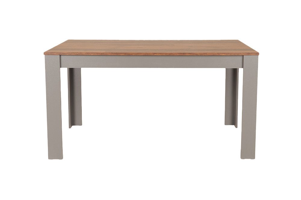 riess-ambiente Esstisch LOFT 160cm natur/anthrazit · pflegeleichter Küchentisch bis 6 Personen (Einzelartikel, 1-St), viel Beinfreiheit · Modern Design · Holzoptik · stabile Winkelfüße