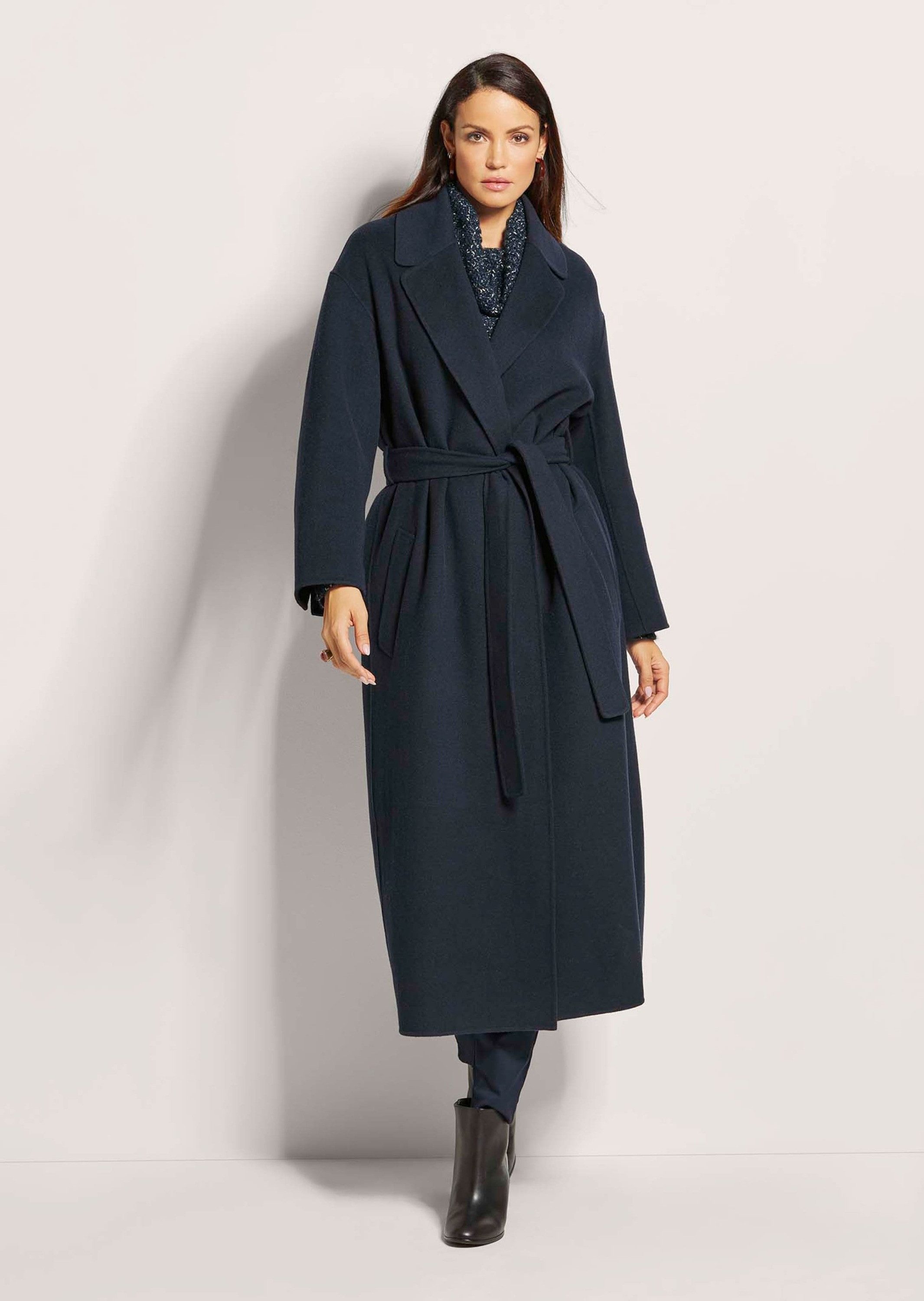 MADELEINE Kurzmantel Moderner Wintermantel mit Reverskragen Double-Face-Man günstig online kaufen