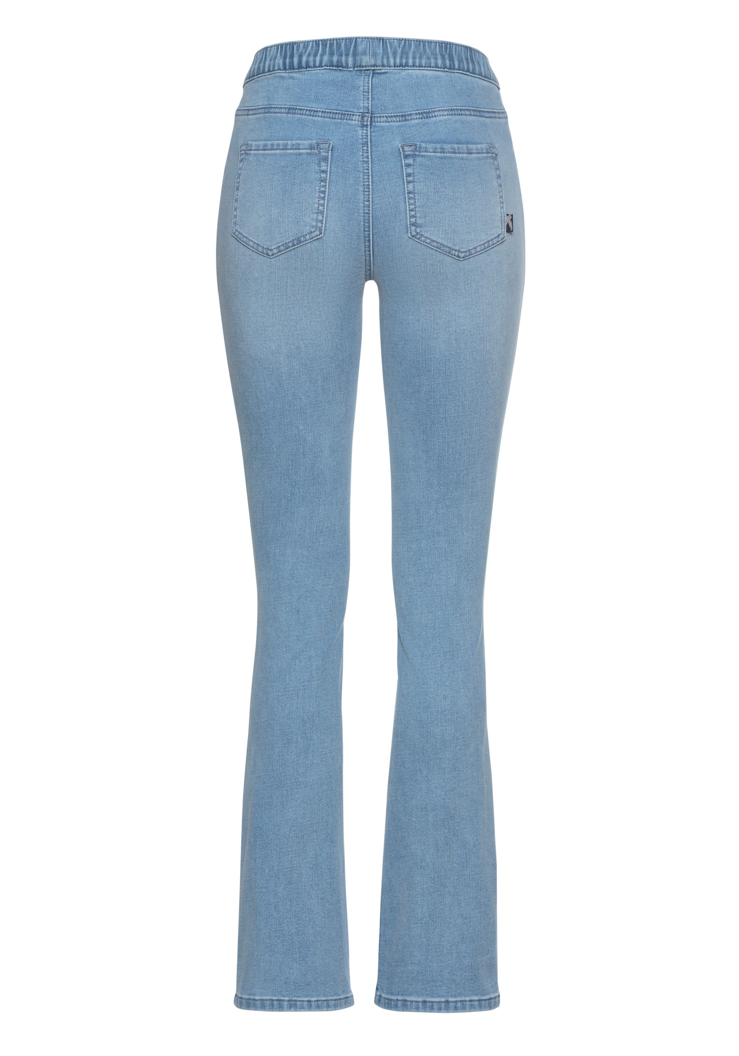 Arizona Jeansjeggings Bootcut mit leichtem Thermo Effekt High Waist