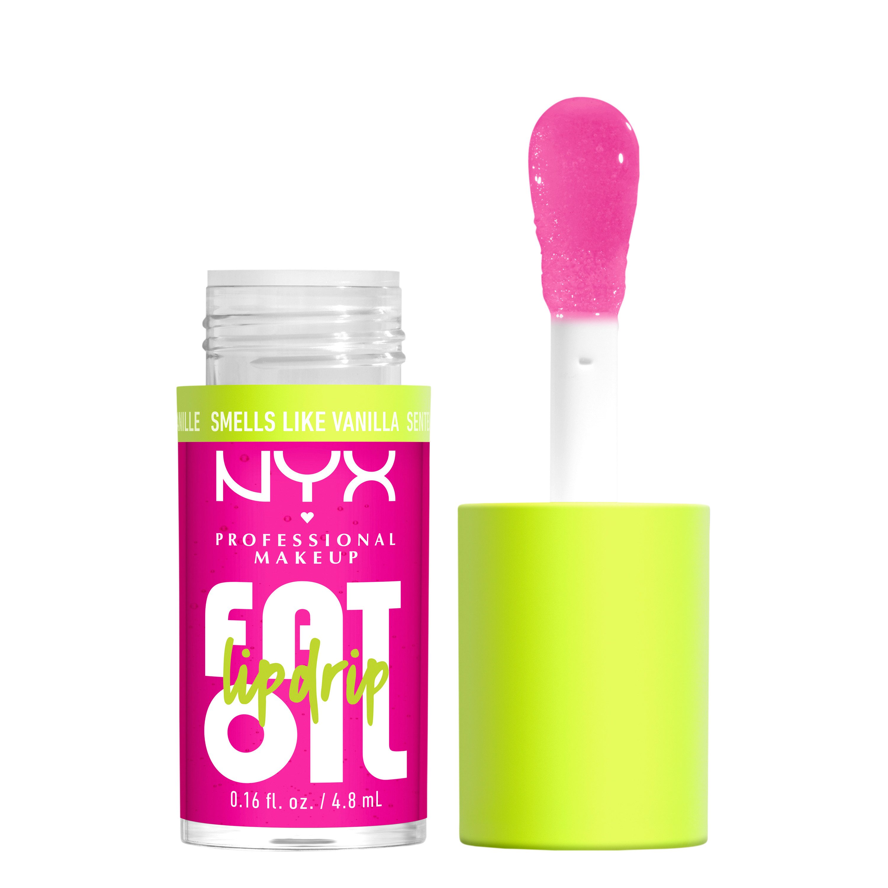 NYX PROFESSIONAL MAKEUP Lipgloss FAT OIL LIP DRIP, mit intensiv-schimmerndem Finish, individuell aufbaubare Farbe