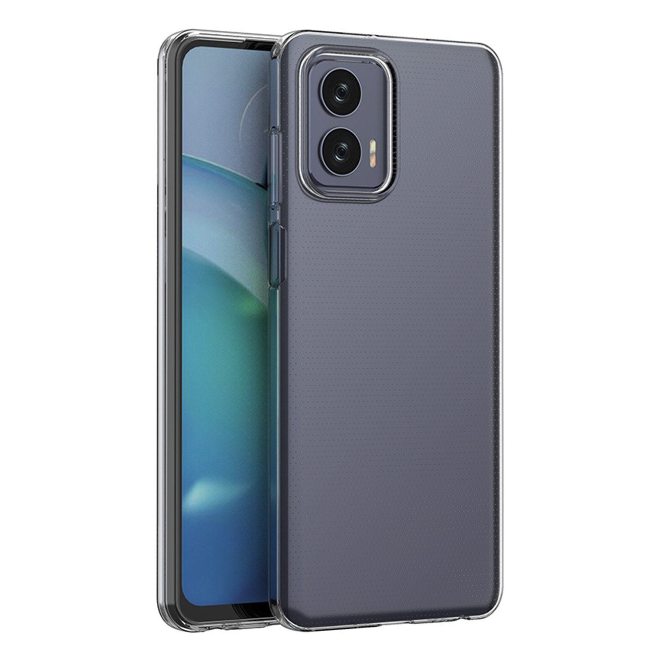 Flip Case Motorola Moto G73 5G Klapphülle Leder – Deep-Black