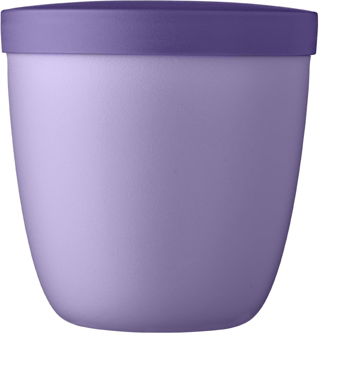 Mepal Lunchbox Snackpot Ellipse 500 ml für Lebensmittelaufbewahrung und Transport, Tiefkühltauglich, spülmaschinenfest, Vivid Lilac