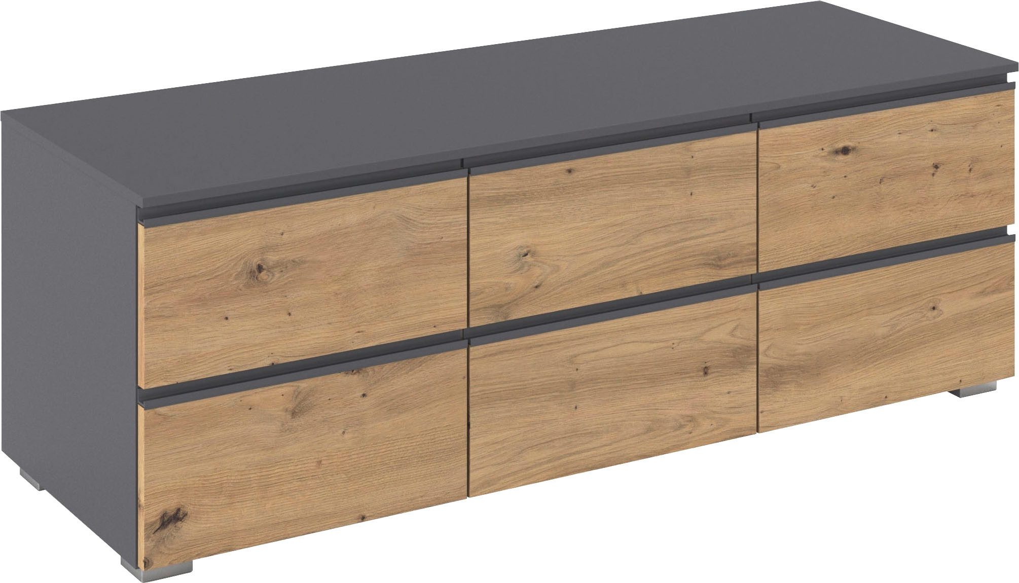 rauch TV-Board Joel (Breite 80 oder 120 cm), praktische und geräumige Schubladen MADE IN GERMANY