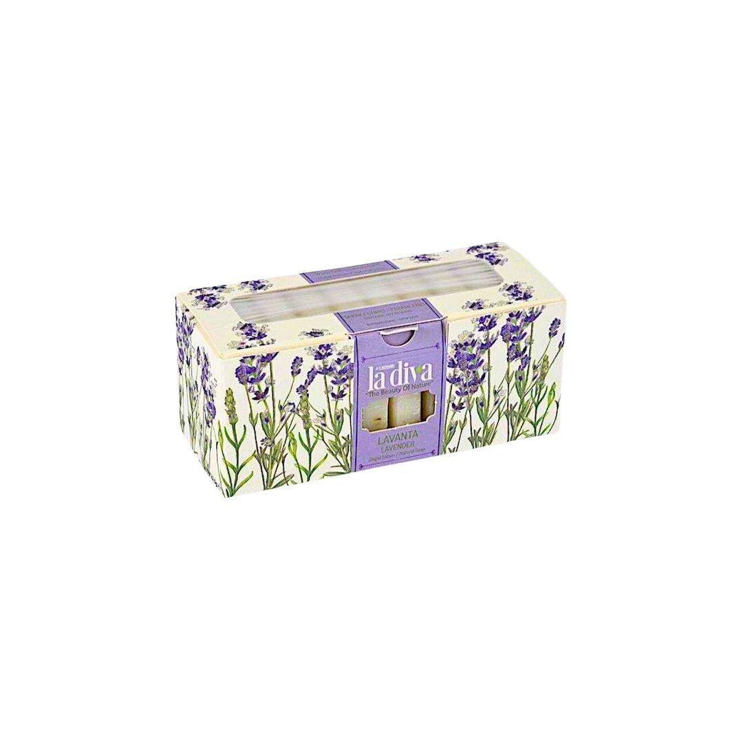 Handseife Hotelseife Lavendel mini Seife 10x22,5 g, 10-tlg., mit Peelingeffekt