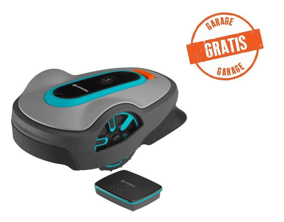 GARDENA Rasenmähroboter Gardena Mähroboter smart Sileno life 1000 m² Set
