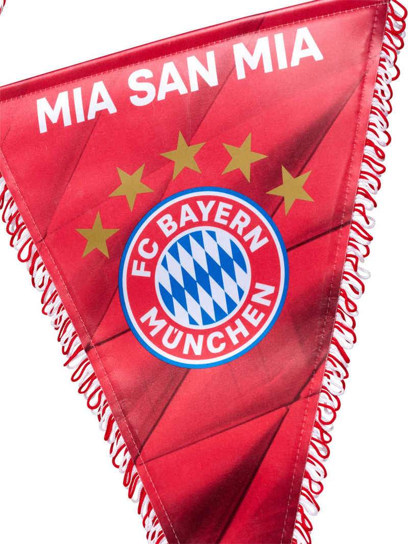 FC Bayern München Wimpelkette Wimpel Mia san mia/RD