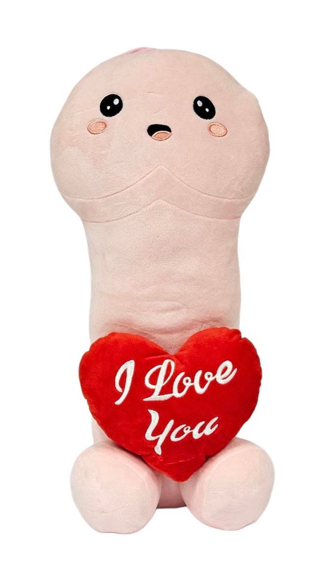 soma Kuscheltier Plüsch Penis Kuscheltier 32 cm rosa Junggesellenabschied Geschenk (Set, 1-St., Geschenk-Set), Junggesellenabschied Party Geschenk Frauen Abend Dildo Mitbringsel