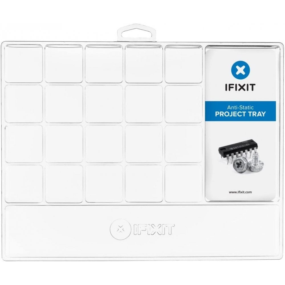 iFixit Sortimentskasten - Antistatische Sortierschale für Elektronik-Bauteile - transparent