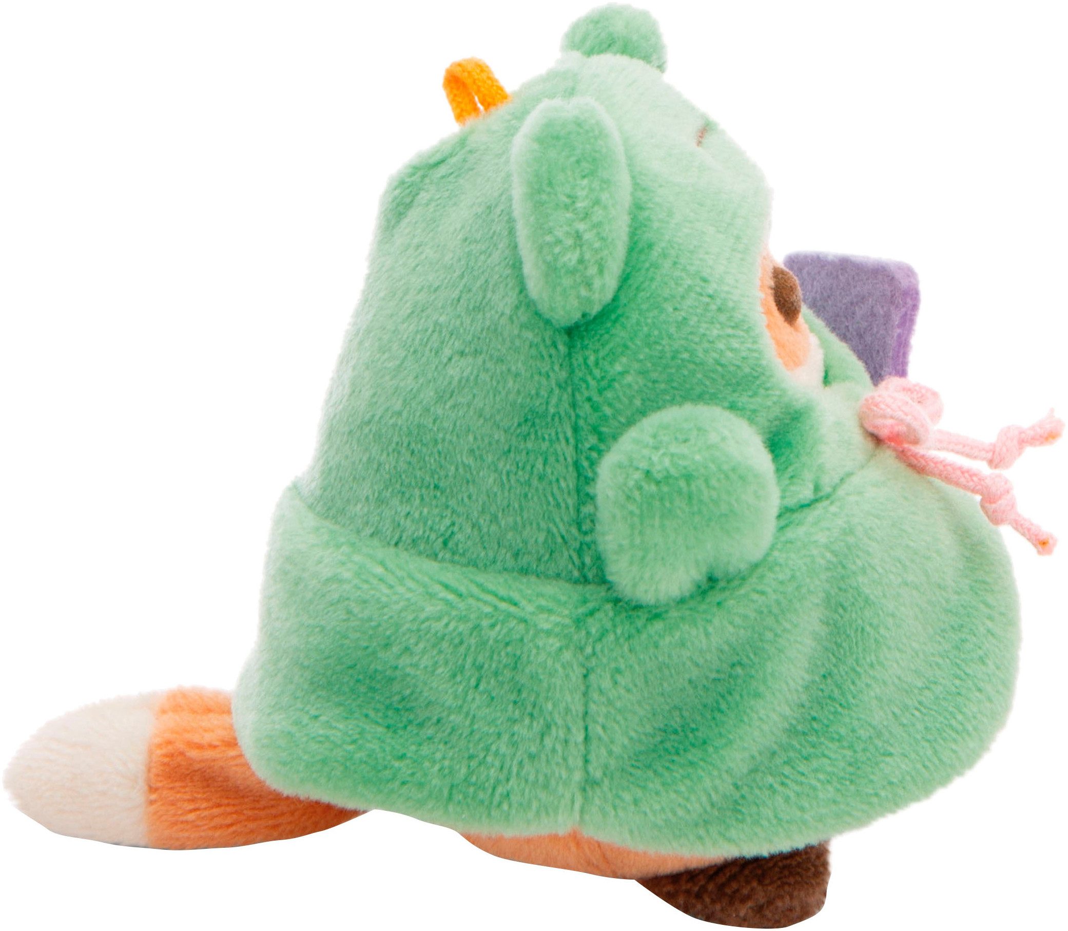 Nici Kuscheltier mymochi, Fuchs Geeks, 8 cm, mit Video Spiel und Froschkostüm, in Geschenkbox