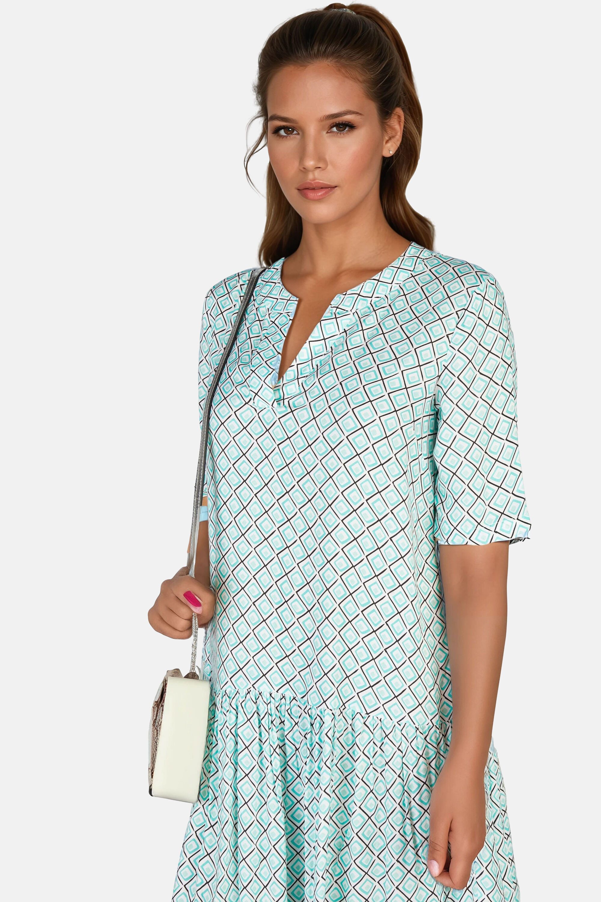 NAVIGAZIONE A-Linien-Kleid (1-tlg) Graphischer Druck