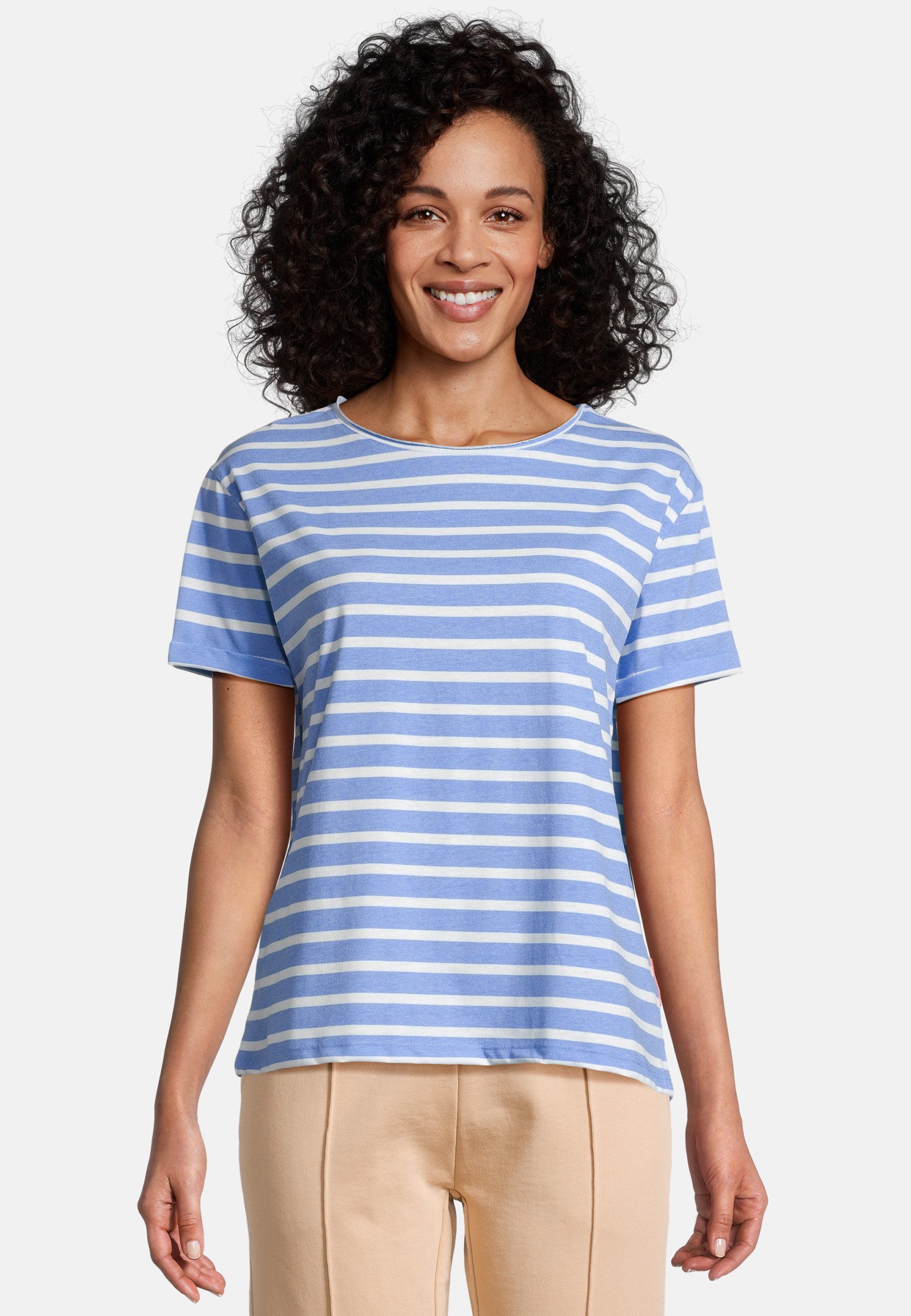 salzhaut Rundhalsshirt Rundhals T-Shirt für Damen (1-tlg., keine Angabe)