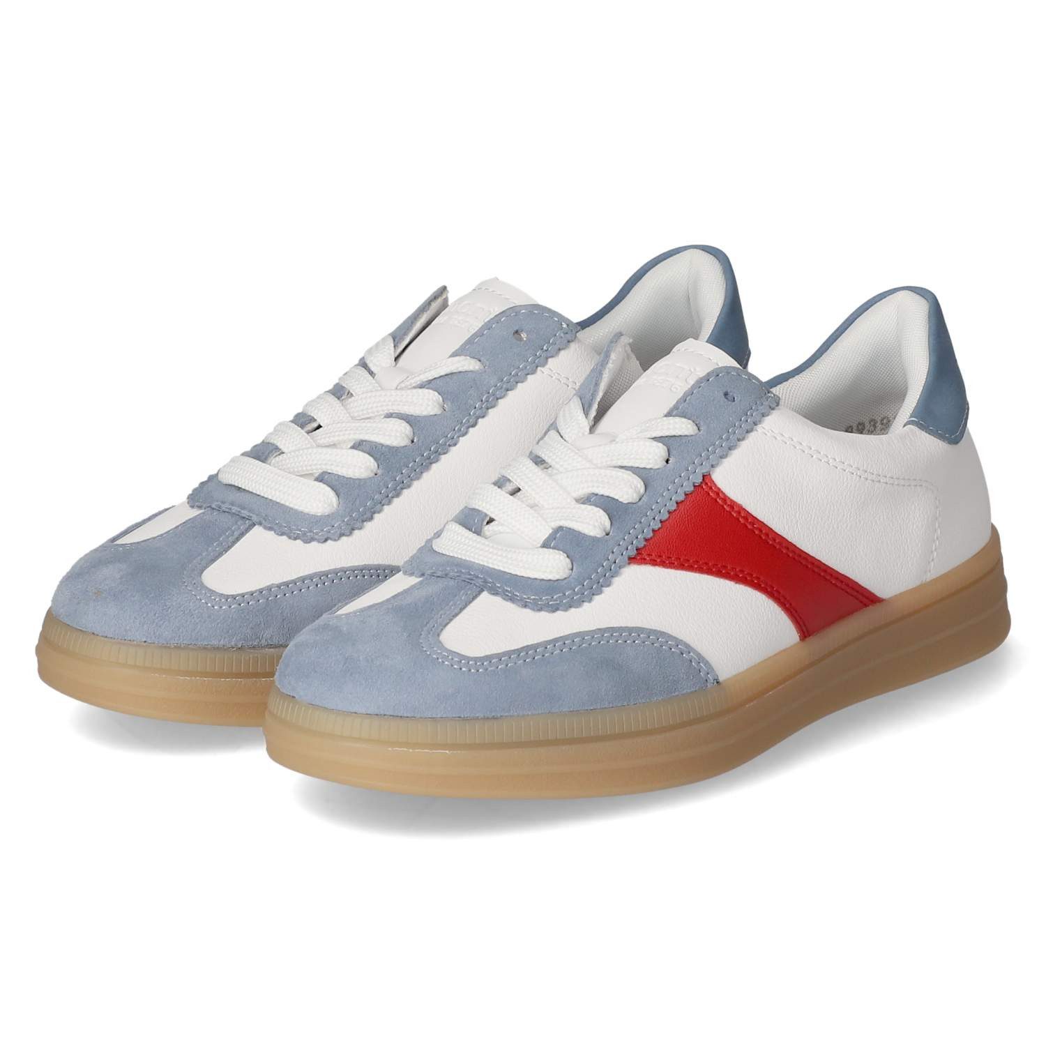 Remonte D2C01-80 Damen Leder multicolored Schnürschuh