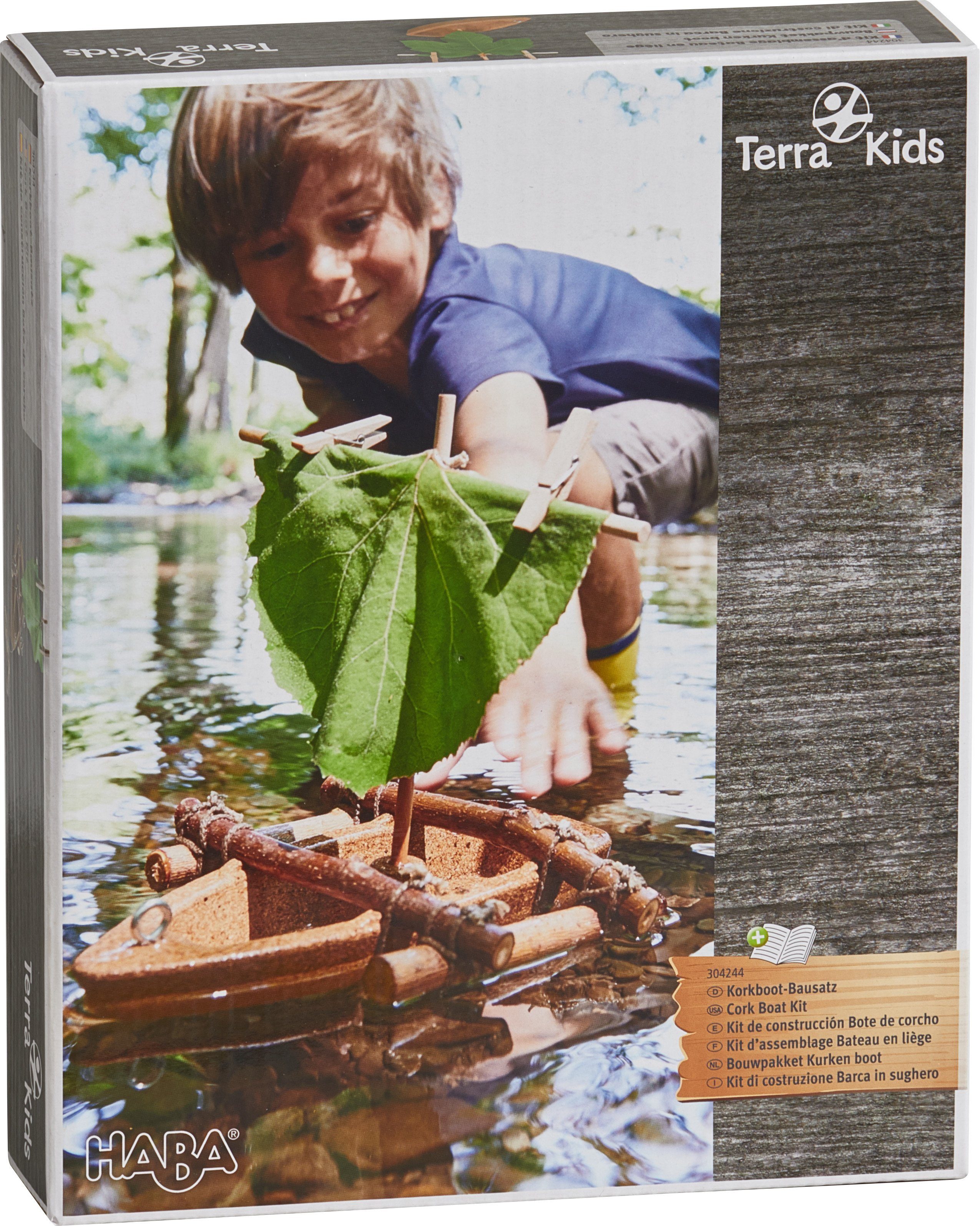 Modellbausatz Terra Kids, Korkboot-Bausatz