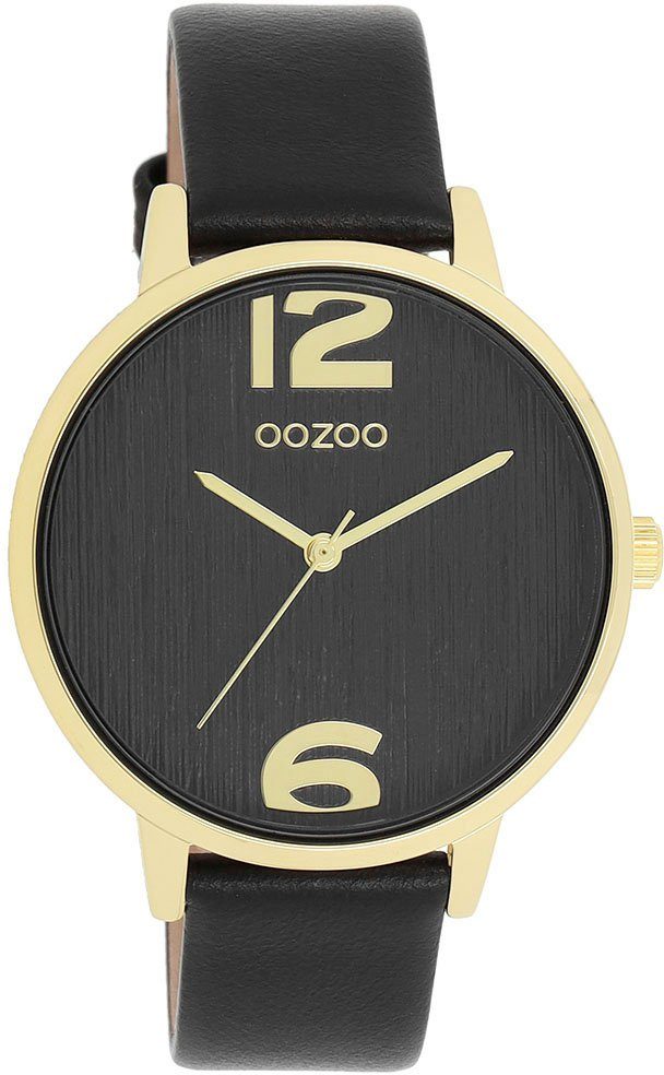 OOZOO Quarzuhr C11239, Armbanduhr, Damenuhr, Lederarmband günstig online kaufen