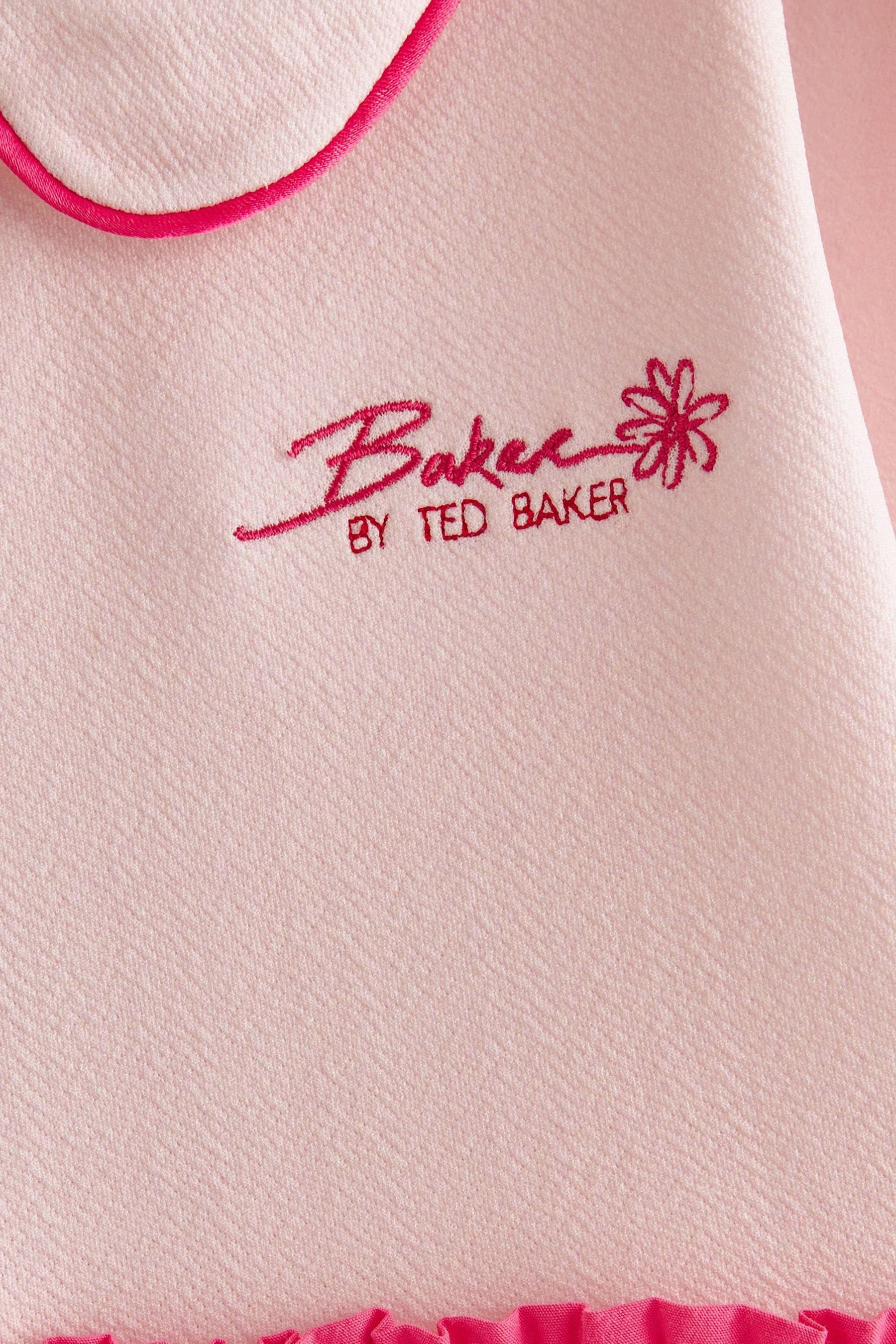 Baker by Ted Baker Volantkleid im Farbblockdesign (1-tlg) by Baker Baker Kleid Ted