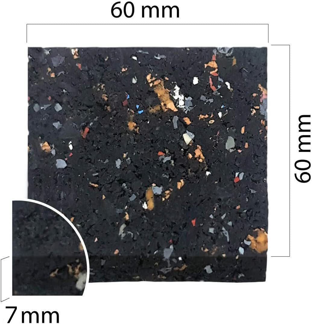 PGH Gartenhaus Feuchtigkeitssperre - Gummigranulat Pads (ca. 100 Stück), Bx günstig online kaufen